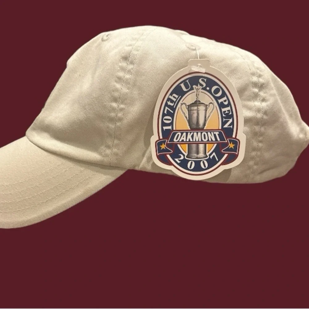 Mens‎ hat 107th US Open 2007 PGA Golf Oakmont CC Ahead Baseball Cap/Hat NWT